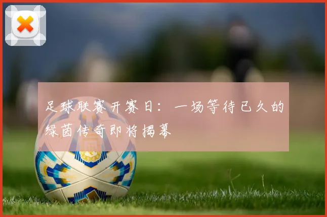 足球联赛开赛日:一场等待已久的绿茵传奇即将揭幕